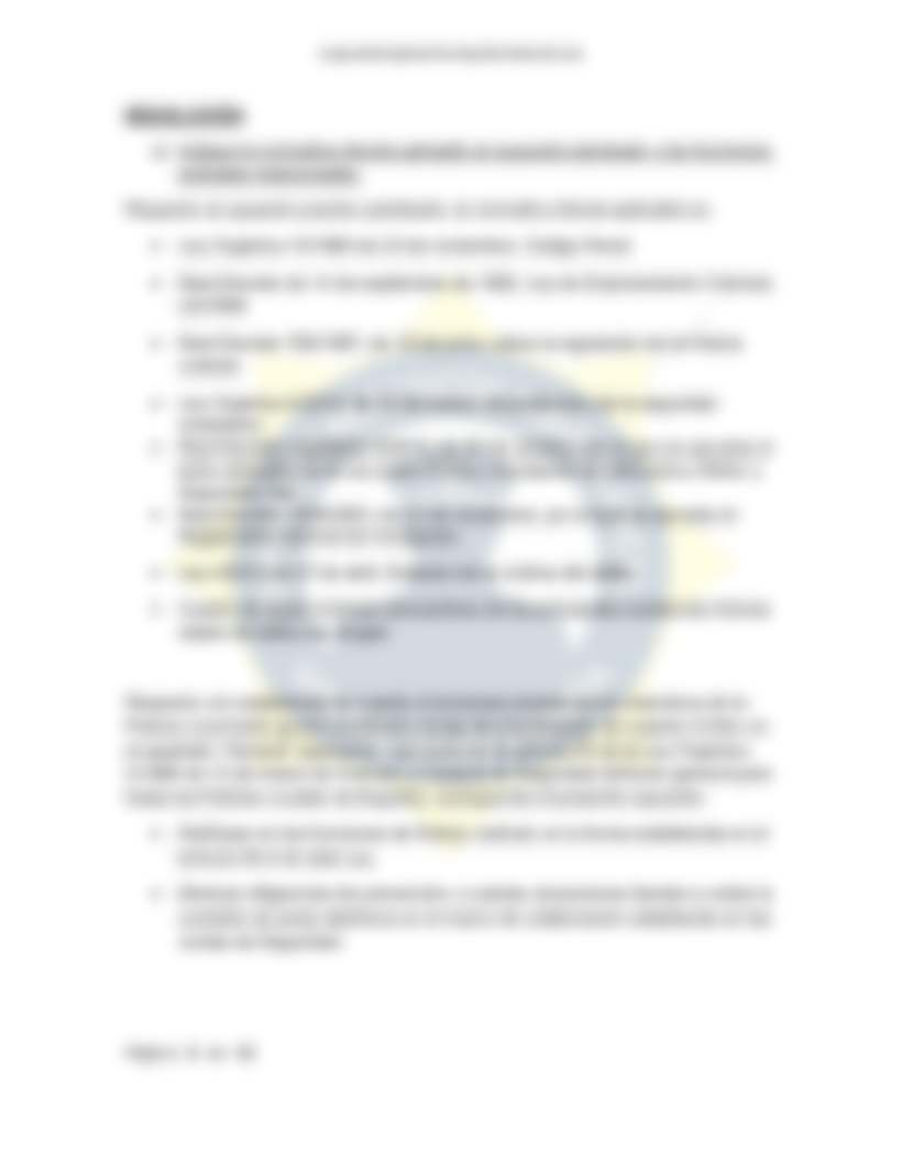 Vista previa bloqueada de la resolución comentada